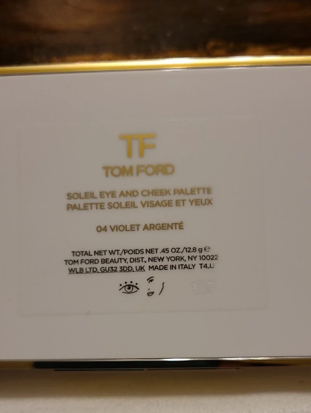 Tom Ford Eyeshadow and Face Palette — Soleil Eye & Ceek Palette 04 Violet
